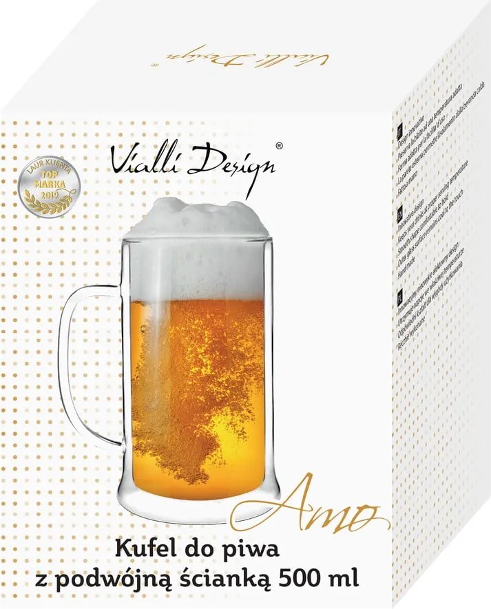 Bicchiere da birra 500 ml Amo – Vialli Design