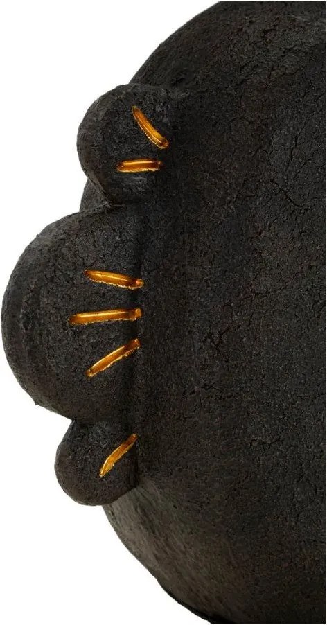 Lampada da tavolo marrone con paralume in tessuto (altezza totale 39,5 cm) Tribal – Mauro Ferretti