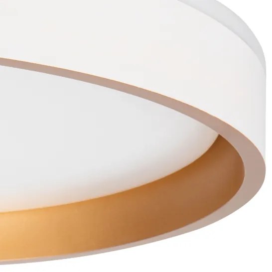 Kanlux 37328 - Plafoniera LED SOLN LED/17,5W/230V diametro 38 cm bianco/oro