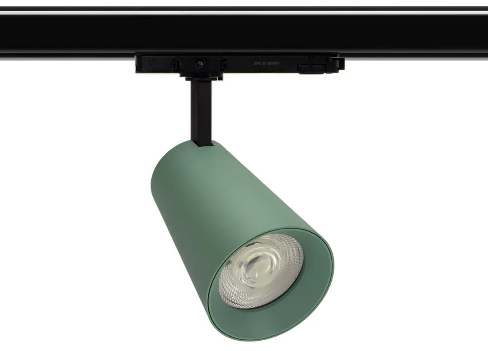 Faro LED 40W Trifase Verde CRI92 Bianco Variabile 38° - Bridgelux LED Colore Bianco Variabile CCT