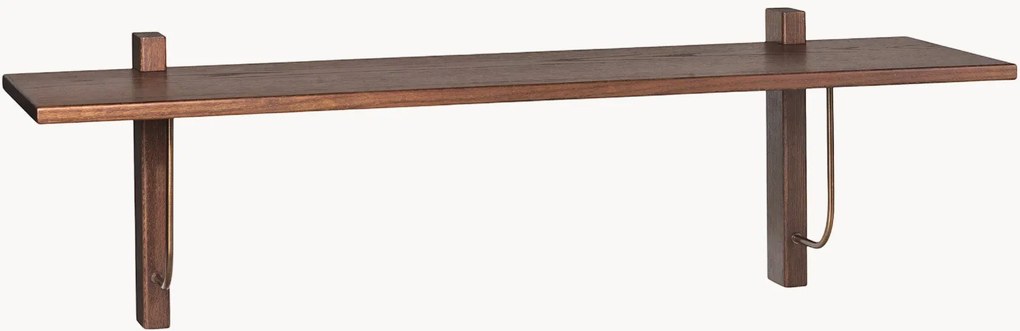 Mensola in legno di quercia Corbel