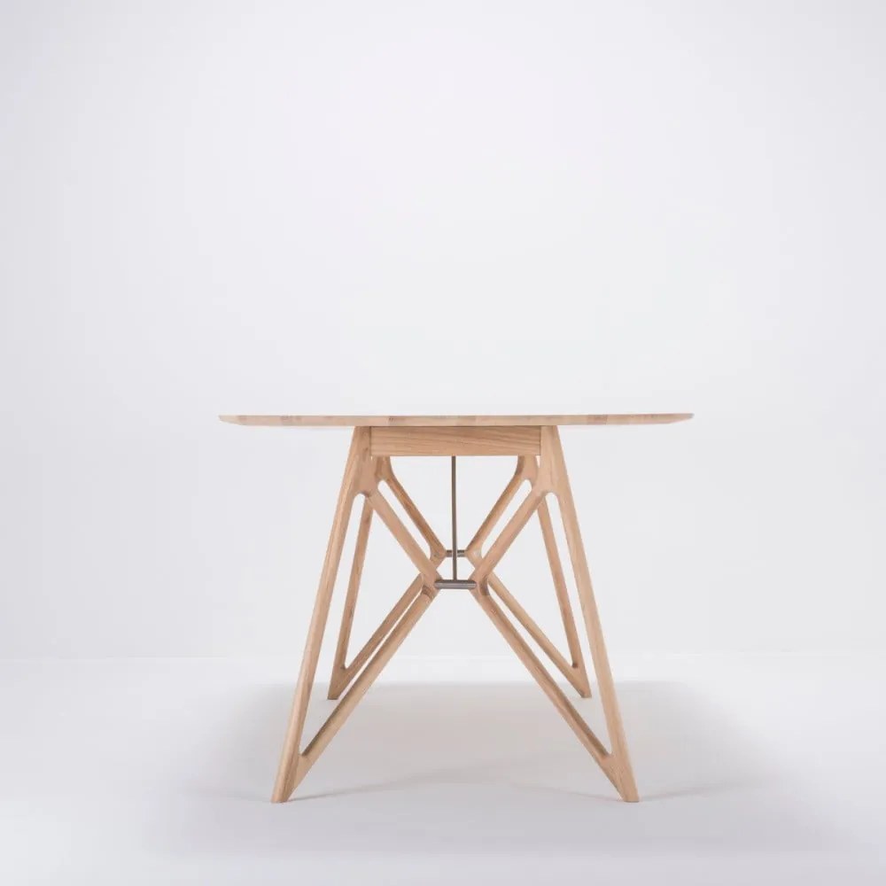 Tavolo da pranzo con piano in rovere 220x90 cm Tink - Gazzda