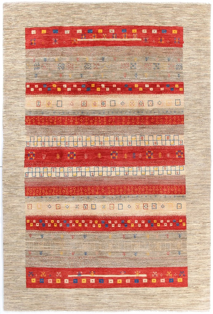 Rizbaft Tappeto 200 x 290 (Iran) Annodato A Mano