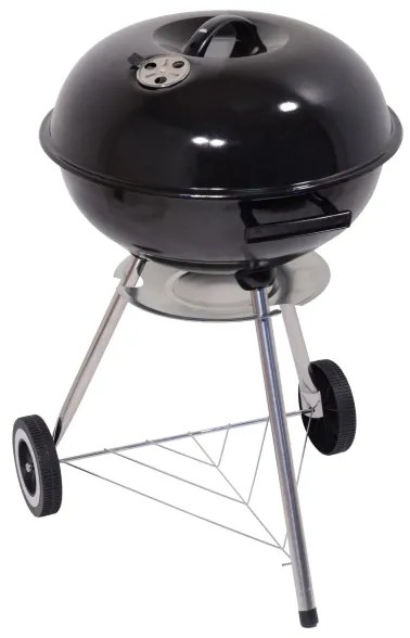 Griglia a carbone portatile nera