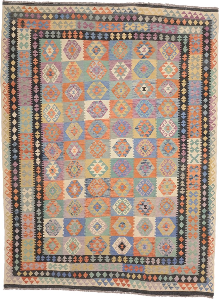 Kilim Tappeto orientale 350 x 260 (Pakistan) Tessuto A Mano