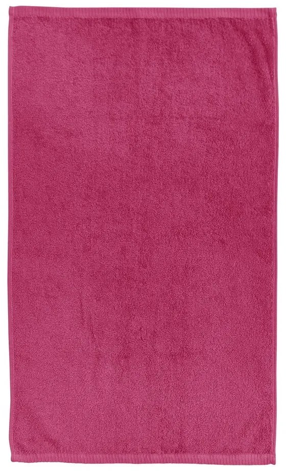 Asciugamano con asciugatura rapida e tipo terry rosa scuro in cotone 70x120 cm Quick Dry – Catherine Lansfield