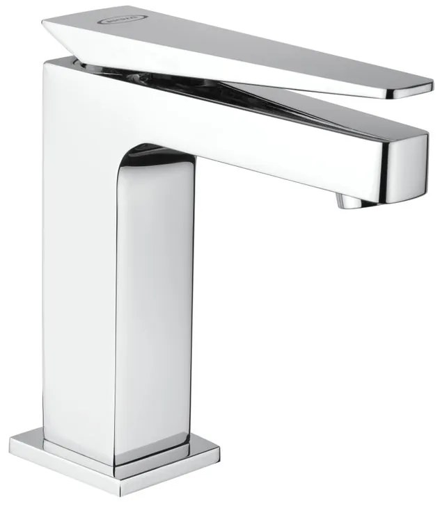 Rubinetto per lavabo a canna media getto laminare cristallino Lama cromato lucido JACUZZI RUBINETTERIA
