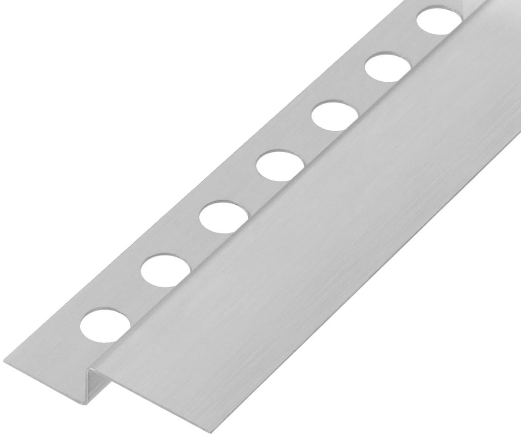 Pannello frontale per piatto doccia 130cm BRUSH NICKEL