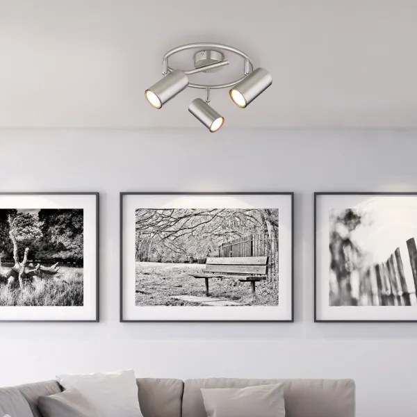 Globo 57914-3N - Faretto ALLVI 3xGU10/25W/230V cromo