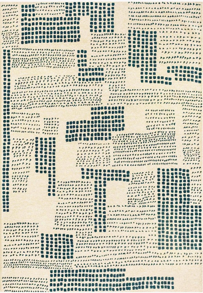 Tappeto jacquard lavabile da interno-esterno Zen Garden