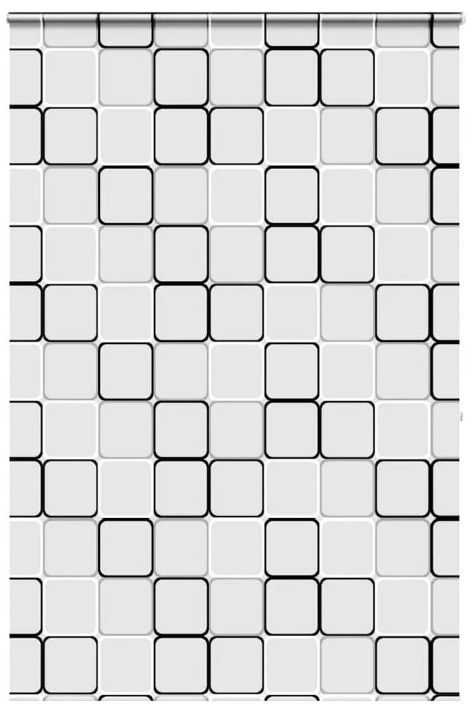 Tenda A Rullo Doccia Cassonetto 160x240 Cm Larghezza Tessuto /