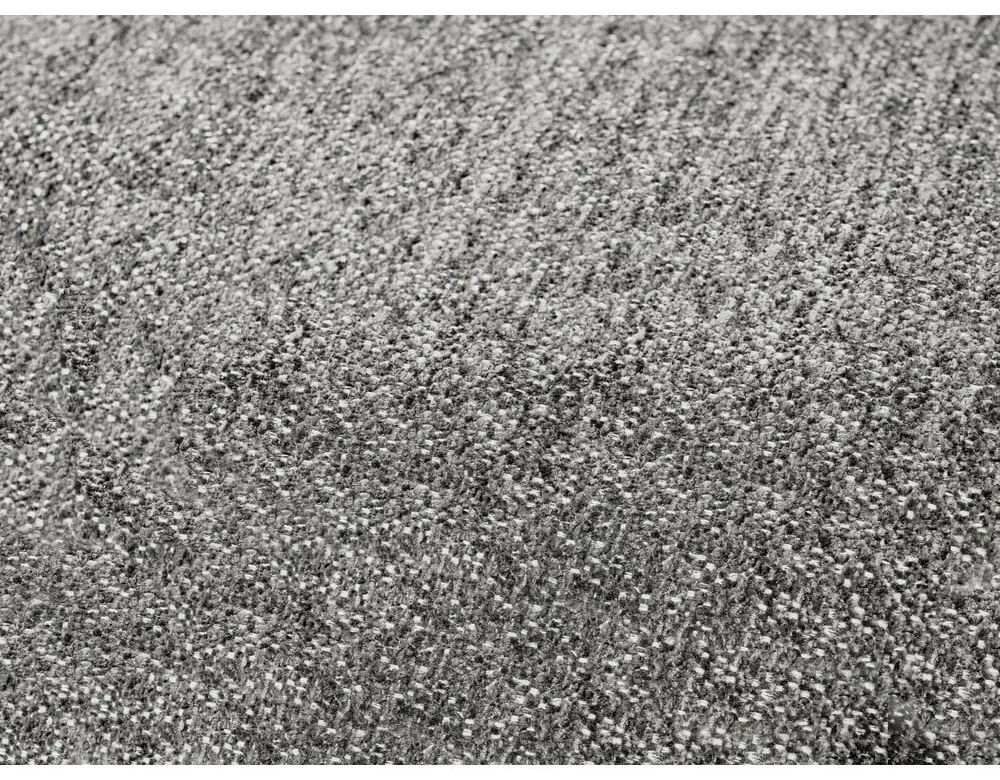 Divano grigio scuro allungabile e con contenitore rivestito in ciniglia 278 cm Everest – Bobochic Paris