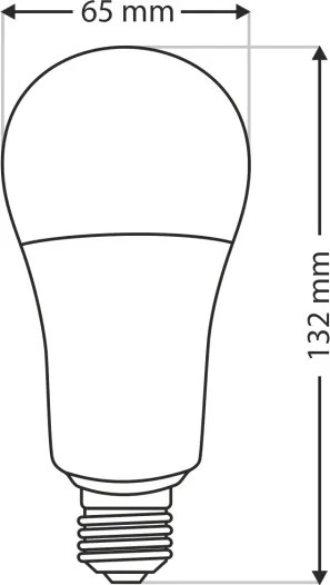 Lampadina LED A65 E27/18W/230V 4200K