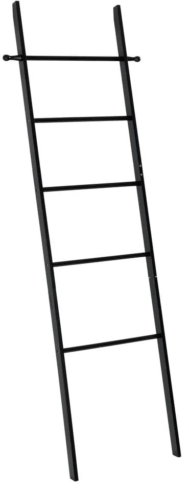 Scala per asciugamani in bambù nero Suri - Wenko