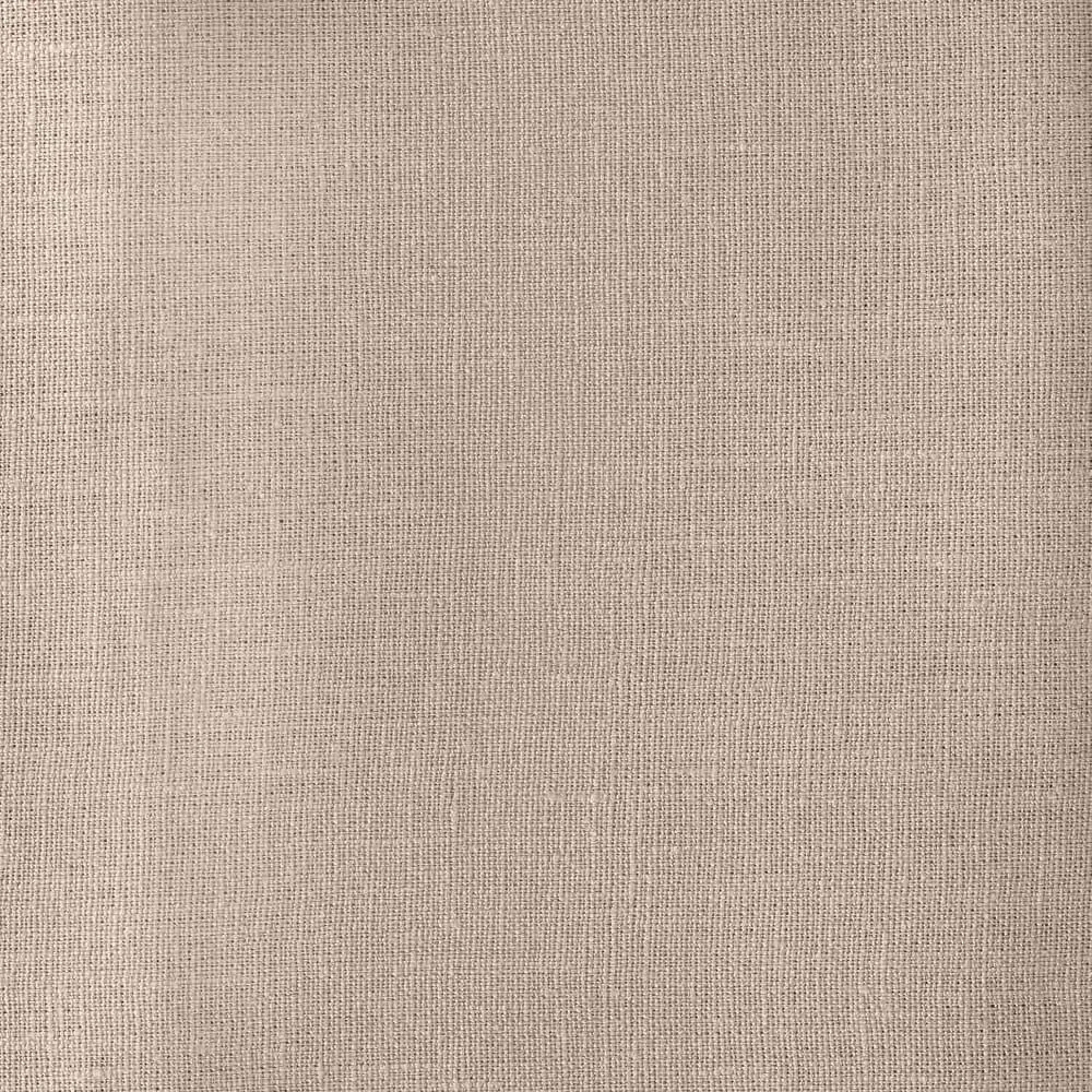Federa di lino marrone chiaro con bordo a righe , 50 x 60 cm Portobello - Linen Tales