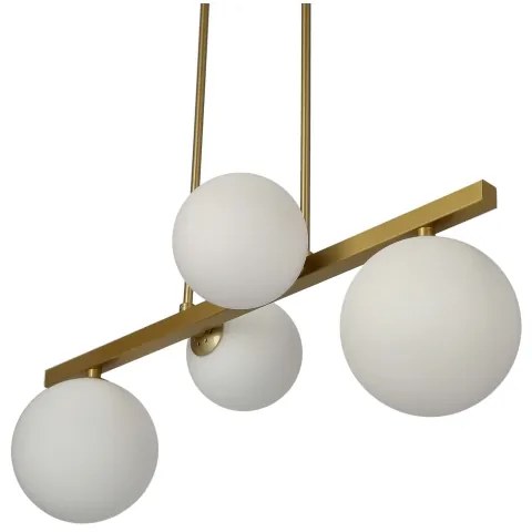 Lampadario a sospensione con supporto rigido KAMA 4xG9/28W/230V