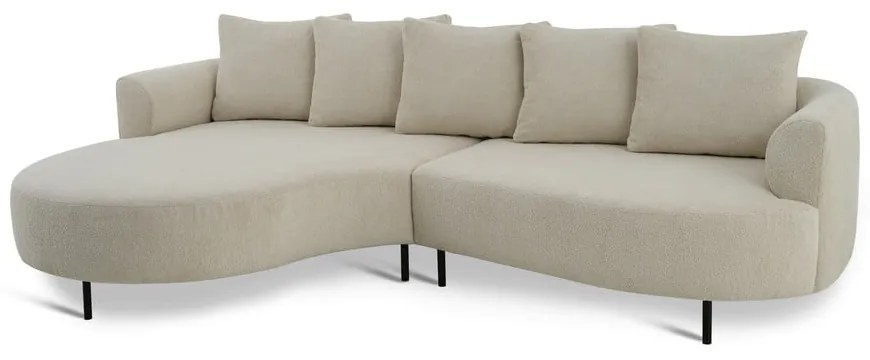 Divano angolare beige (angolo sinistro) Vitoria - Scandic