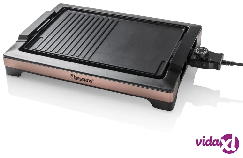 Bestron Griglia Barbecue da Tavolo ABBQ2000CO 2000 W Color Rame
