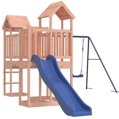 Set da Gioco da Esterno in Legno Massello di Douglas