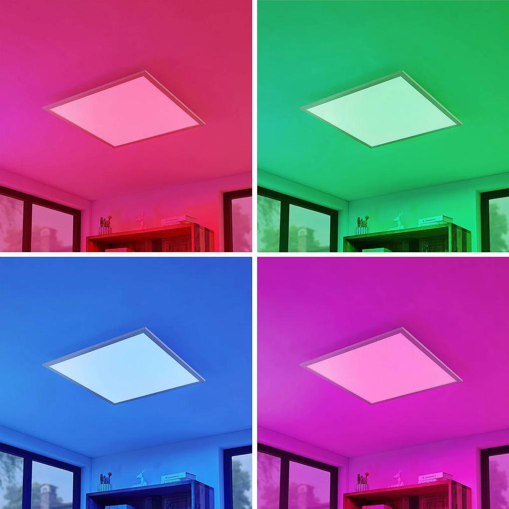 Lindby Kjetil pannello LED App RGB 62 x 62 cm