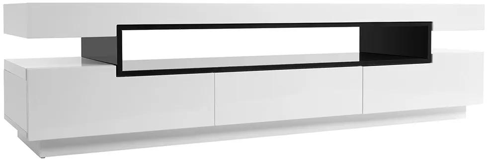 Mobile porta TV design laccato bianco LIVO