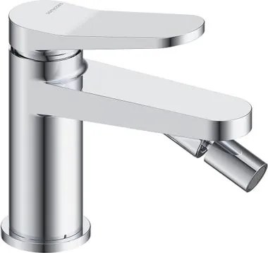Rubinetto per bidet getto laminare cristallino Air cromo lucido