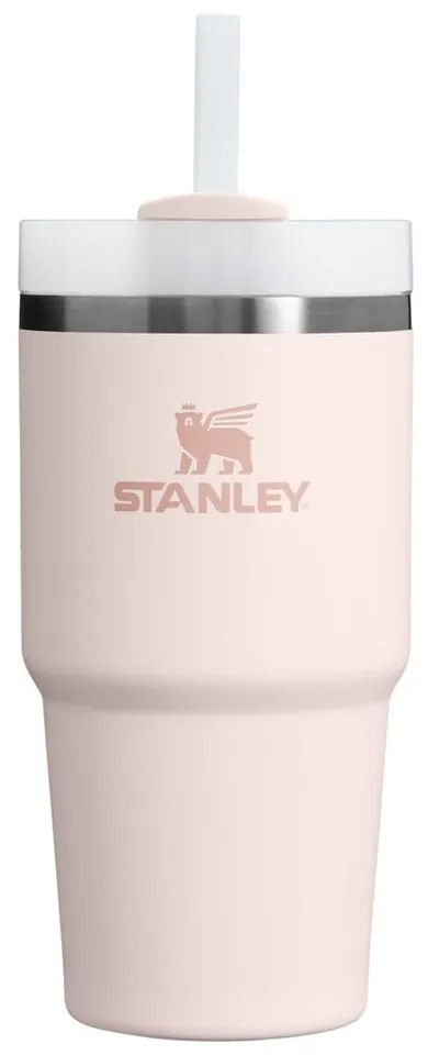 Borraccia termica rosa chiaro in acciaio inox 600 ml Quencher H2.0 FlowState Tumbler Rose Quartz – Stanley