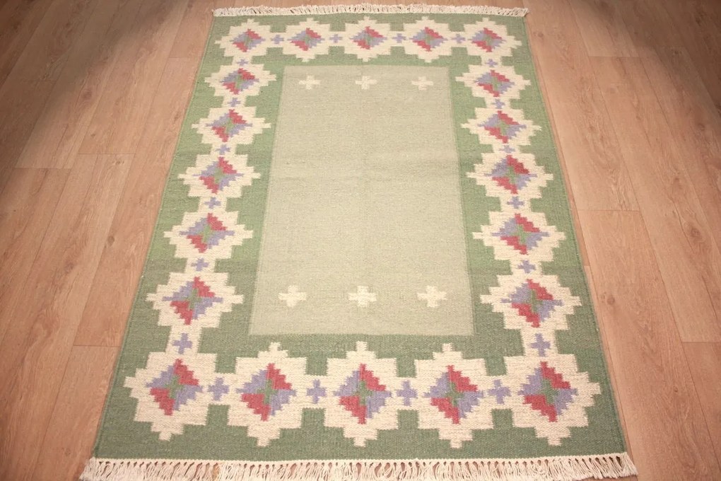 Tappeto 180 x 130 (Indian) Tessuto A Mano