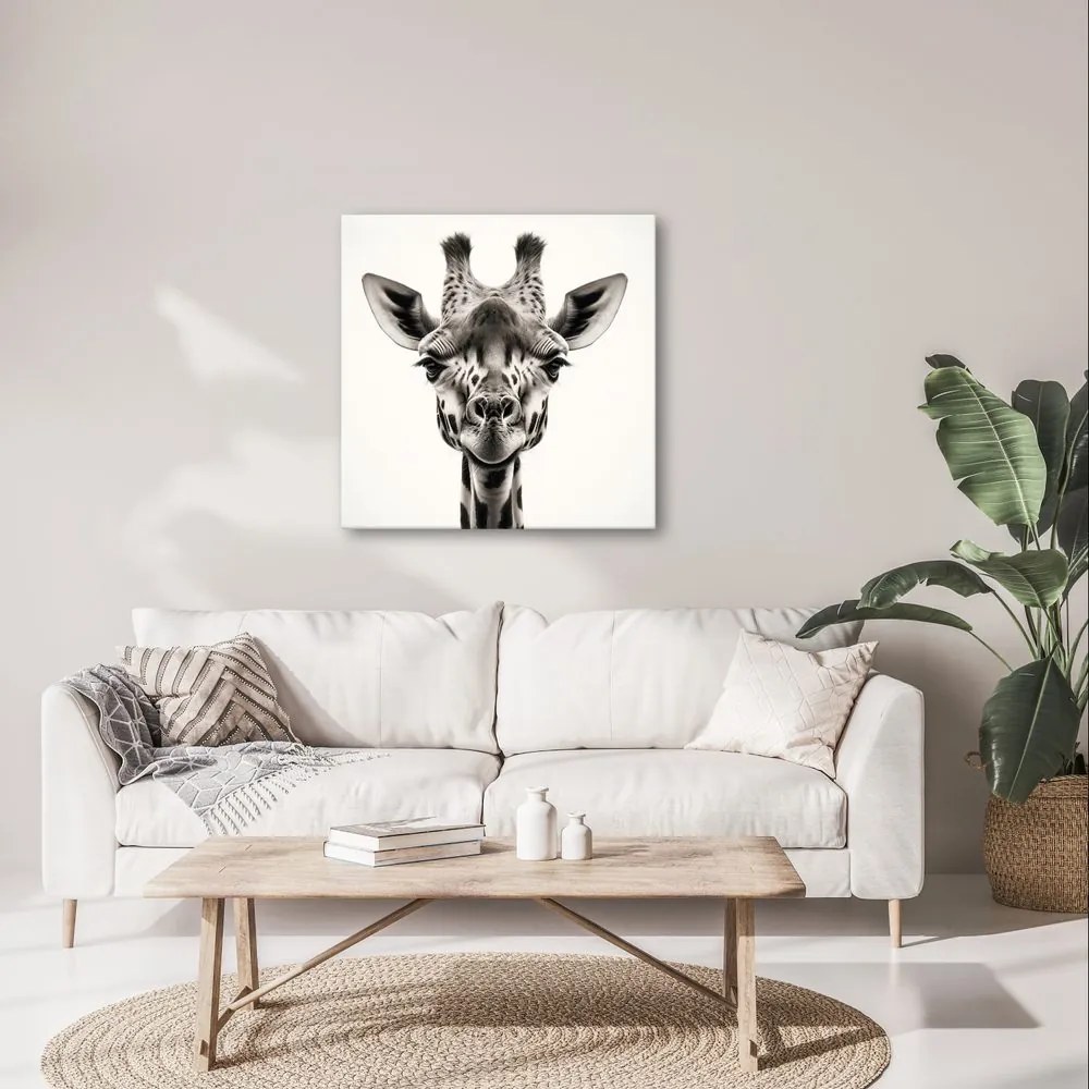 Quadro su tela – Sguardo della giraffa