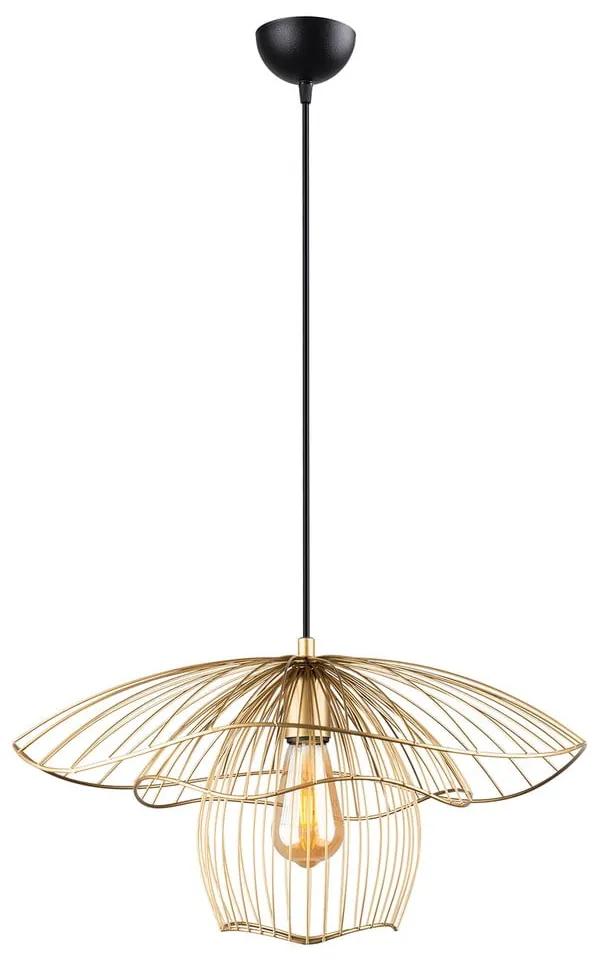 Lampada a sospensione di colore oro , altezza 123 cm Root - Squid Lighting