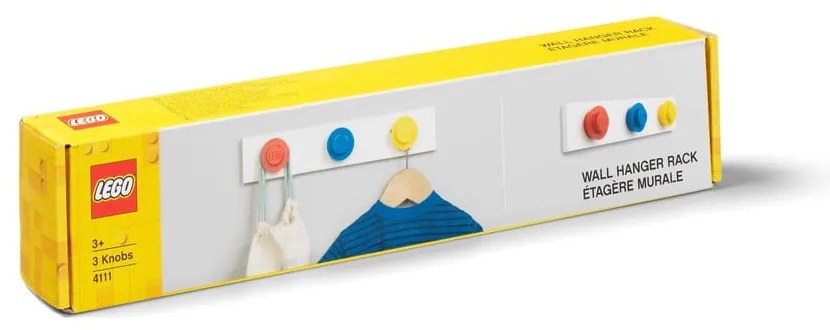 Appendiabiti da parete in plastica per bambini - LEGO®