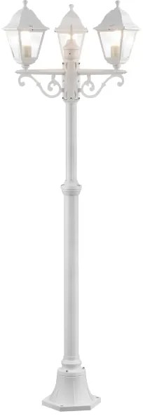 Brilliant - Lampada da esterno NISSIE 3xE27/60W/230V IP44 Bianca