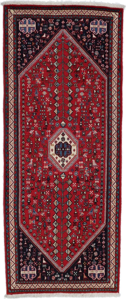 Abadeh Tappeto persiano 200 x 80 (Iran) Annodato A Mano