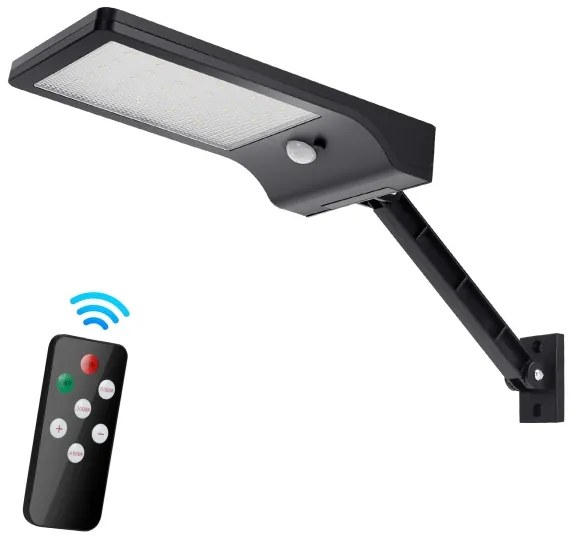 Aigostar - Lampada solare a LED dimmerabile con sensore LED/2,3W/5,5V IP65 + TC