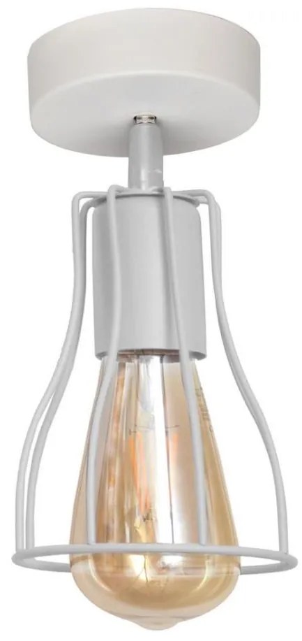 Lampadario fisso  TUBE II 1xE27/15W/230V bianco