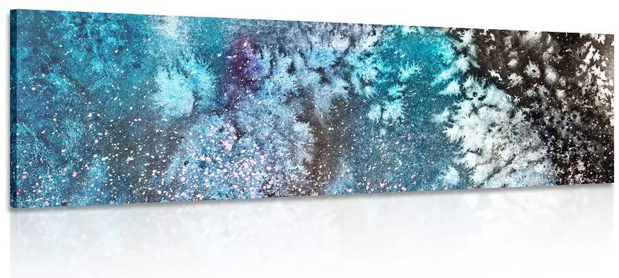 Quadro su tela – Astrazione con colori ad acquerello