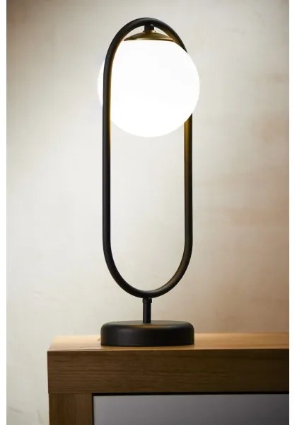 Jupiter 2044 - Lampada da tavolo IGON 1xE14/40W/230V nero