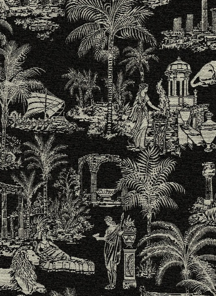 Arte International Carta da parati Mythologie Grecque - Onyx Beige