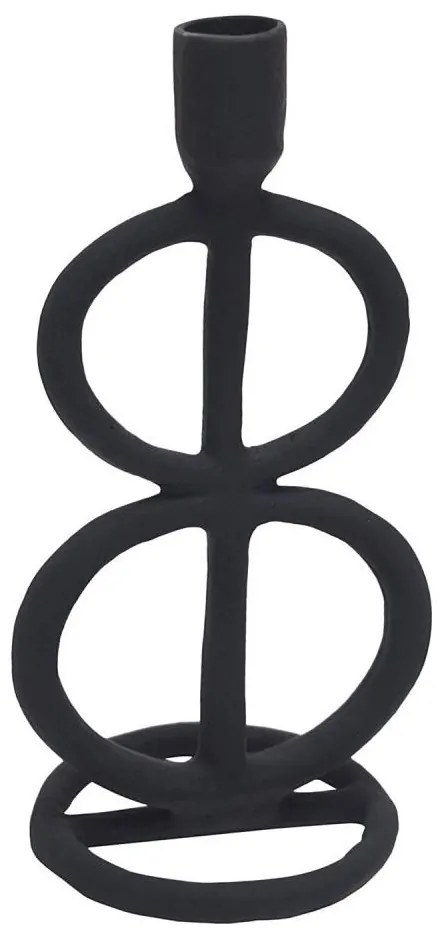 Eglo 422022 - Candeliere NUMAZU 23x15,5 cm nero