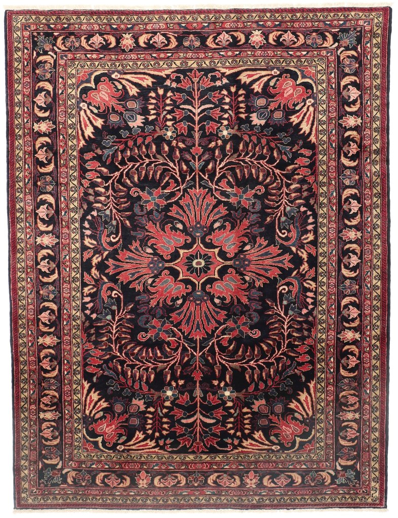 Hamedan Tappeto 320 x 250 (Iran) Annodato A Mano