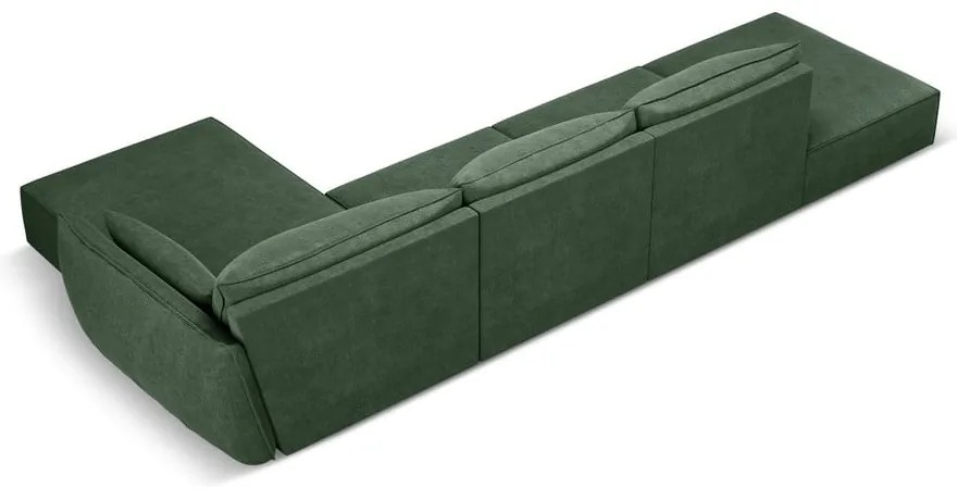 Divano angolare verde scuro (angolo destro) Vanda - Mazzini Sofas