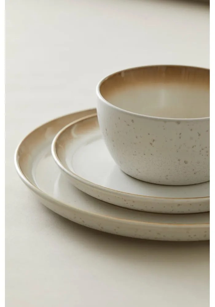 Piatto beige in gres ø 27 cm Gastro Cream – Bitz