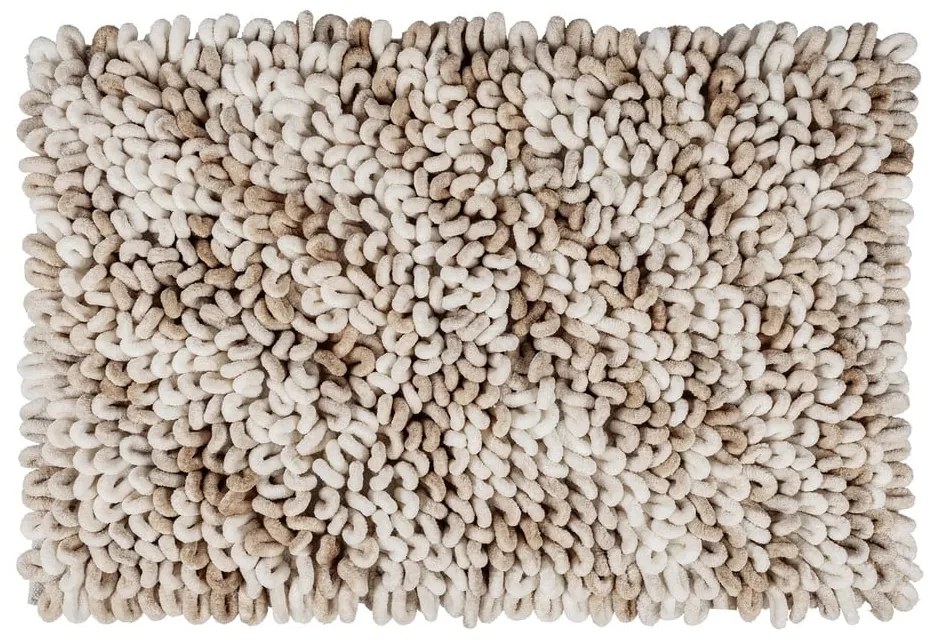 Tappetino per il bagno beige in tessuto 60x90 cm Lerici – Wenko