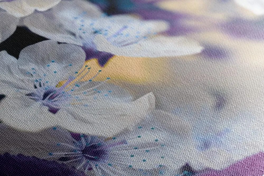Stampa su tela – Ramo di ciliegio in fiore