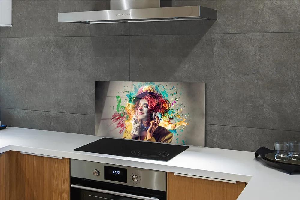 Rivestimento parete cucina Spartiti da clown 100x50 cm