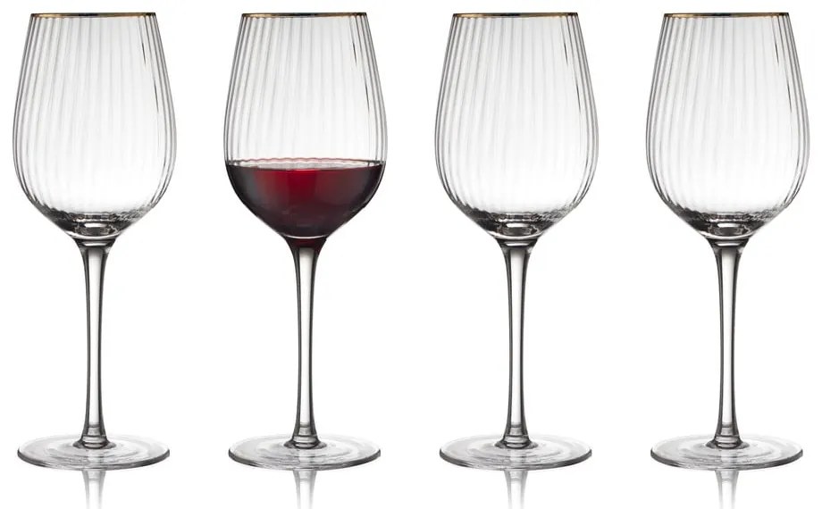 Set di bicchieri da vino 300 ml 4 pz Palermo – Lyngby Glas
