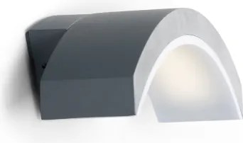 Brilagi - Lampada da parete LED esterna con sensore ARCELO LED/8W/230V IP54