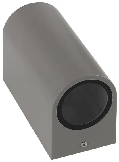 Applique da esterno PARETE 2xGU10/6W/230V IP54 grigia