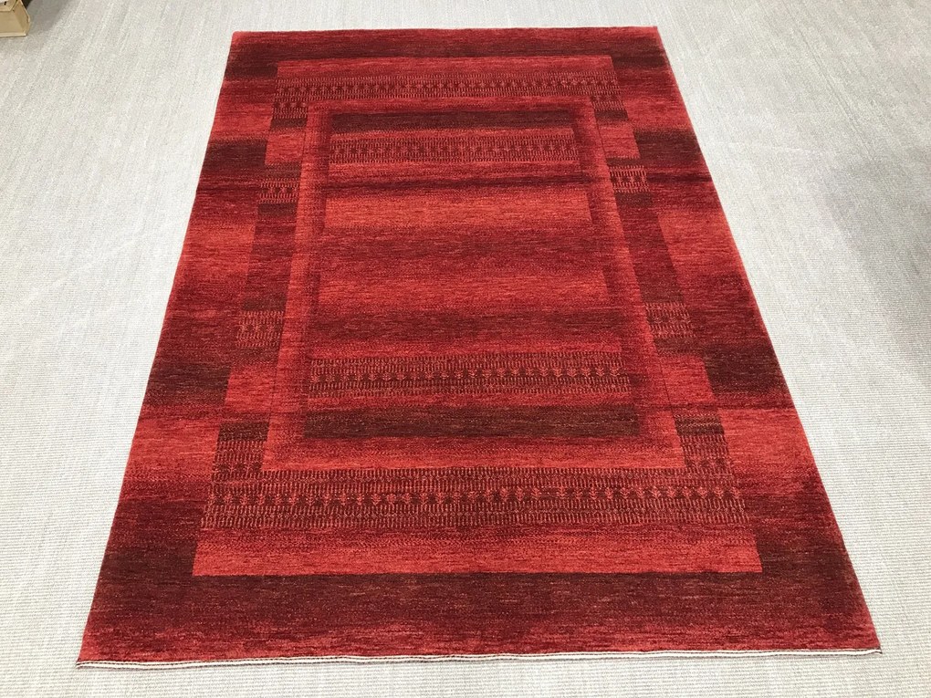 Loribaft Tappeto 240x170 Rosso (Iran) Annodato A Mano