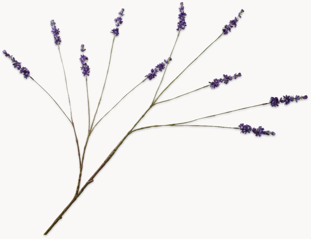 Set di 3 rami artificiali fatto a mano Lavender